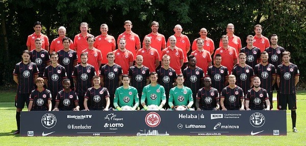 Eintracht Frankfurt ist am Dienstag im Sparkassen-Erzgebirgsstadion zu Gast. Foto: Eintracht Frankfurt