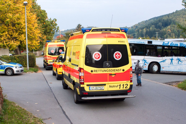 Bus Unfall Bad Schlema