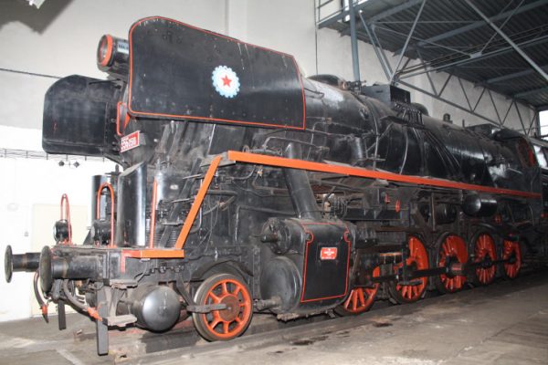100 seltene Lokomotiven und Eisenbahnfahrzeuge sind im Depot in Chomutov zu bewundern. Foto: Matthias Förster/Stadt Annaberg-Buchholz