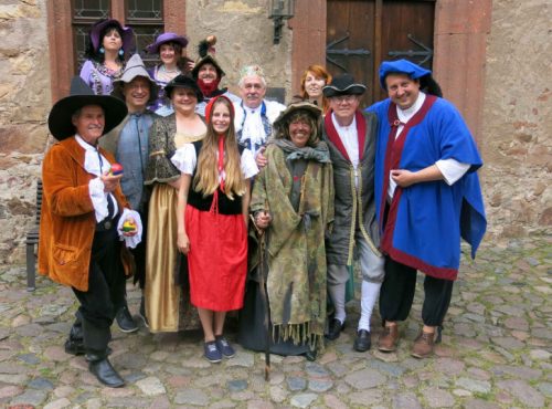 Auf Burg Kriebstein werden am 9. und 10. Juli fantasievolle Märchenfiguren lebendig. Foto: Miskus