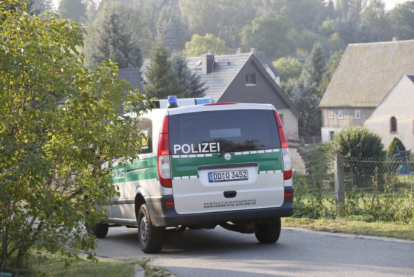 Zu einem Tötungsverbrechen kam es in Chemnitz Ebersdorf. Nähere Umstände sind noch nicht bekannt. Fotos: Harry Härtel