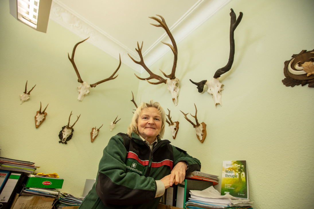 Forstamtsleiterin Hansi-Heike Lerche spricht im WochenENDspiegel-Interview über den Wald im Vogtland und ihren Ruhestand