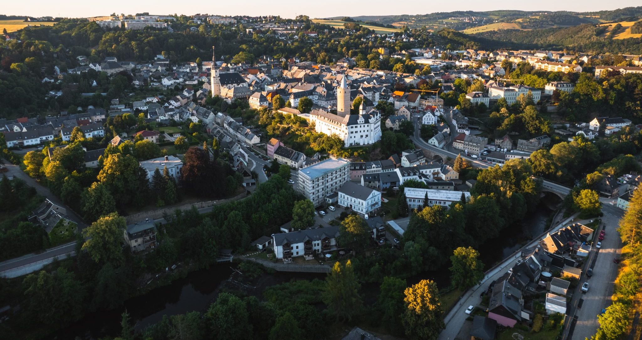 Schloss Wildeck, das Wahrzeichen der Motorradstadt Zschopau, die jetzt 100. Mitglied der Dachmarke Erzgebirge geworden ist .Foto: Schloss Wildeck